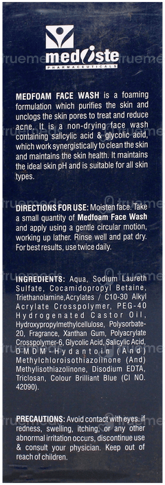 Medfoam Face Wash 100Ml